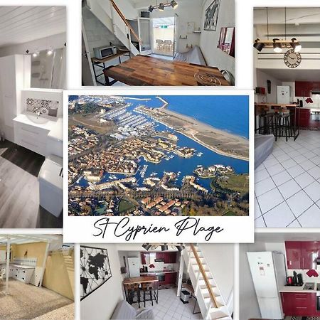 Joli T2 Avec Clim, 4/6 Personnes,500M De La Plage. Saint-Cyprien  Εξωτερικό φωτογραφία