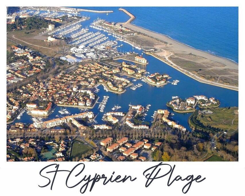 Joli T2 Avec Clim, 4/6 Personnes,500M De La Plage. Saint-Cyprien  Εξωτερικό φωτογραφία