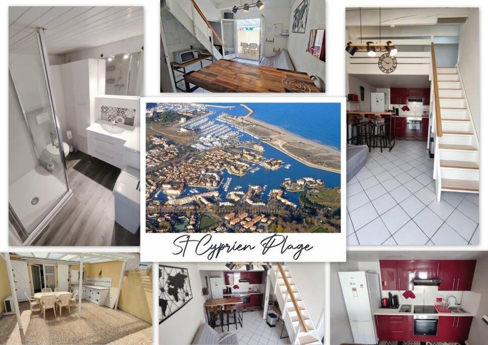 Joli T2 Avec Clim, 4/6 Personnes,500M De La Plage. Saint-Cyprien  Εξωτερικό φωτογραφία